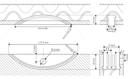 Lamello LC P-16x17, 80 Stück LA-145720 5