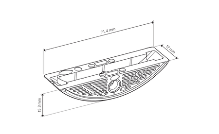 Lamello LC P-16x17, 80 Stück + Clamex P14/10 LA-145722 5