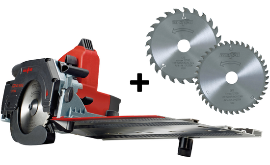 Mafell Kappschienen-Säge KSS40 im T-MAX + 2 Sägeblätter MAF-1P0463