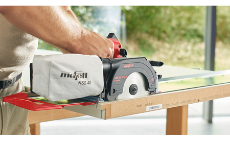 Mafell Kappschienen-Säge KSS40 im T-MAX + 2 Sägeblätter MAF-1P0463 3