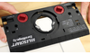 Milescraft EuroHingeJig™ Topfbandbohrschablone M-1342 2