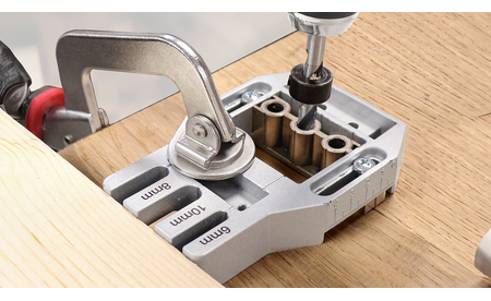 Milescraft Dübelbohrschablone JointMaster™ M-1384 3