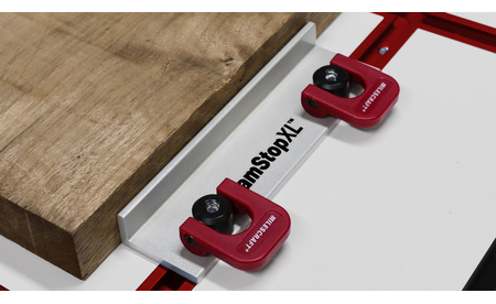 Milescraft CamStopsXL™ Langer Anschlag für T-Schienen M-4032 1