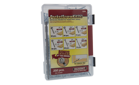 Milescraft PocketScrewKit350™ (350 St.) M-5209 1