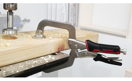 Milescraft FaceClamp™ Schnellspannzwinge 76 mm für PocketJig M-4001 1
