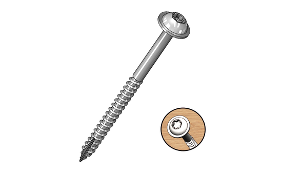 Milescraft Schrauben 51 mm für PocketJig 50 St. grob M-5205