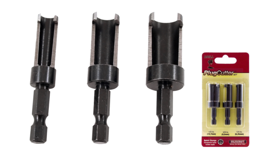 Milescraft PlugCutter Set™ Stopfenbohrer M-5340