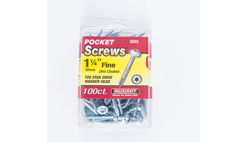 N/A Schrauben 1-1/4" für PocketJig 100 St. fein - sautershop