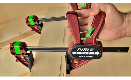 Piher Einhandzwinge Mini Quick 150 mm PH-52415 4