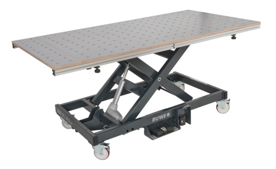 RUWI Hubtisch Classic 400 XL Akku SET-RU-21083