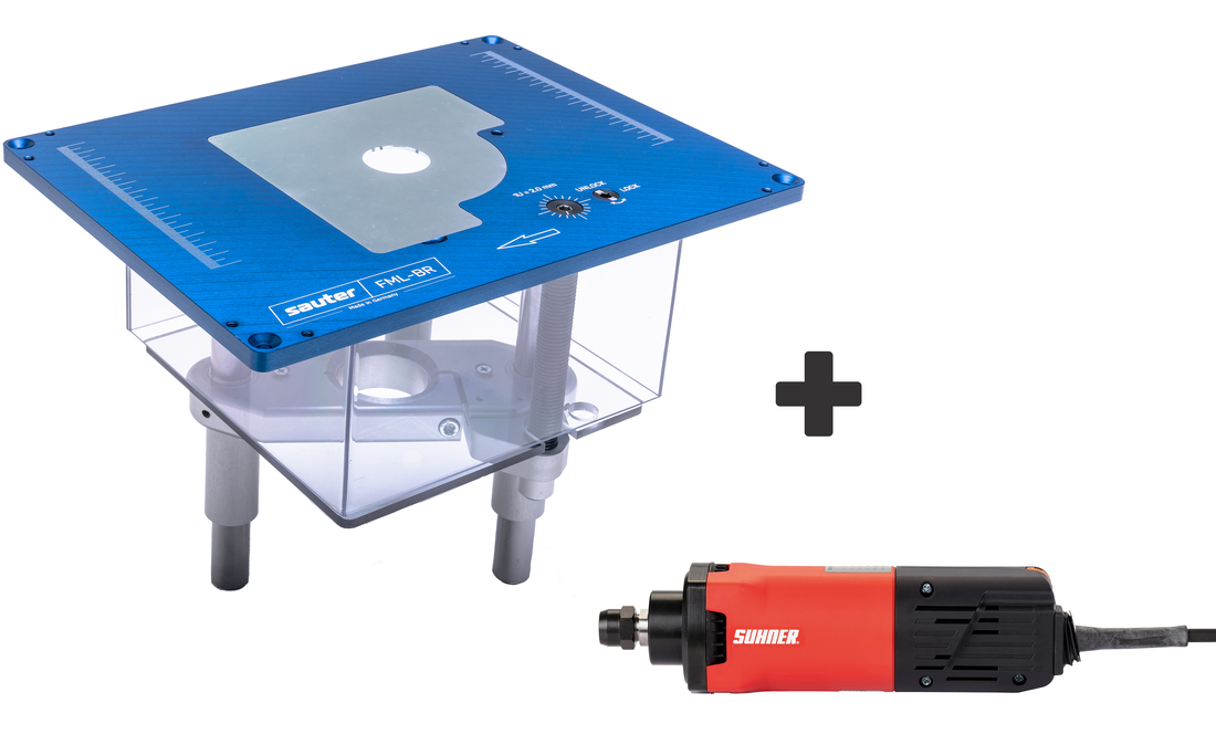 Oberfräsenlift für Ihren selbst gebauten Frästisch