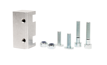 Adapter für Positionslaser an Wabeco SA-WX-AK