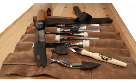 KIRSCHEN Handwerkzeug-Set "START" in Ledertasche SET-KI-START 1