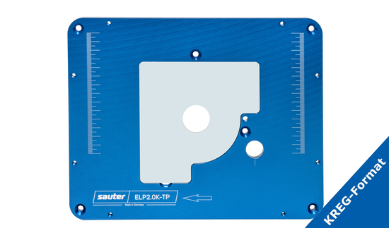 sauter Einlegeplatte ELP2.0K-TP mit Reduzierplatten SA-ELP2.0K-TP