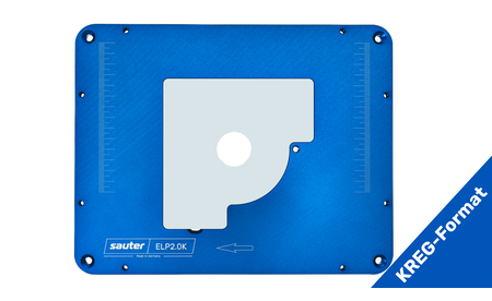 sauter Einlegeplatte ELP2.0K mit Reduzierplatten SA-ELP2.0K