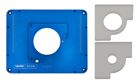 sauter Einlegeplatte ELP2.0K mit Reduzierplatten SA-ELP2.0K 2