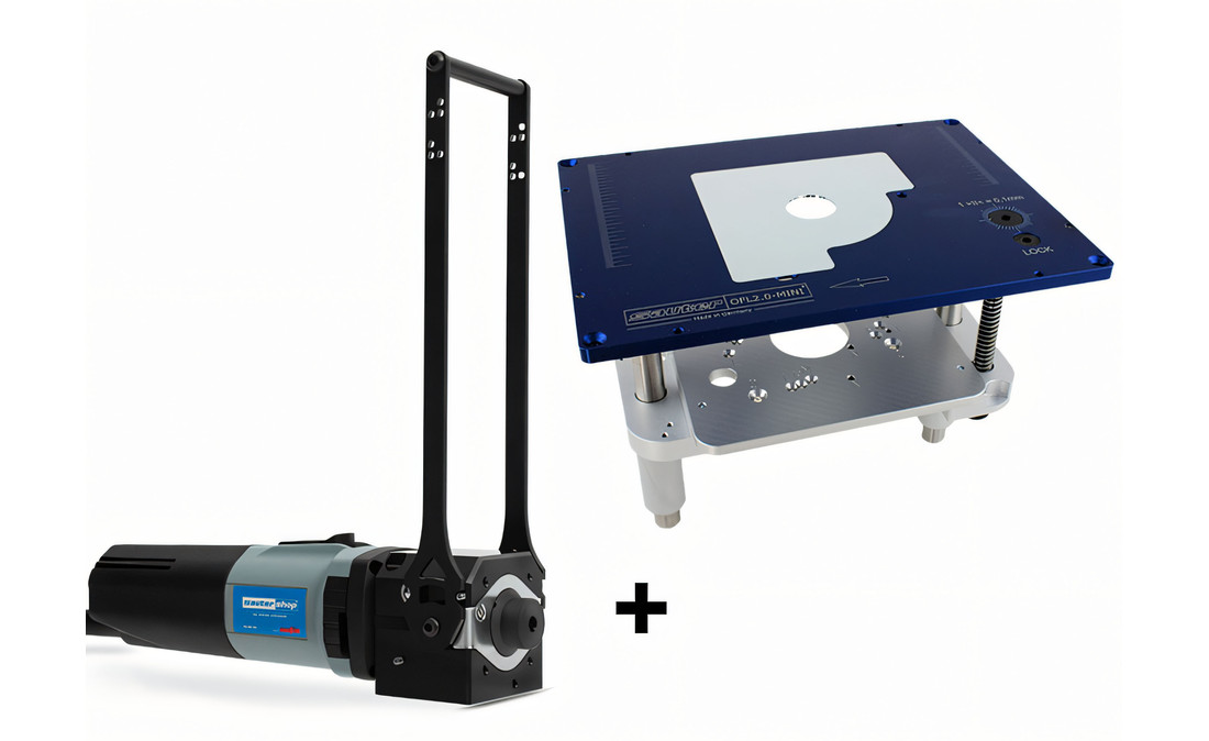 Oberfräsenlift für Ihren selbst gebauten Frästisch