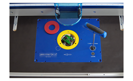 sauter Frästischplatte Siebdruck Multiplex 816 x 610 mm - sautershop | © sauter GmbH