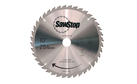 SAWSTOP Sägeblatt 254x3,0/2,0x30, WZ=40 SAW-CNS-07-148-30