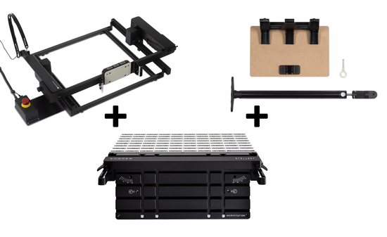 Shaper Bench Pilot + Workstation + Shelf Upgrade Kit SET-SO2-BUNDLE-12