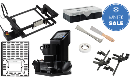 Shaper Origin + Plate + Bench Pilot SET-SO2-BUNDLE-6