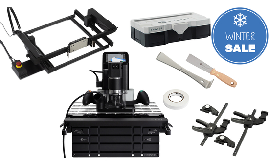 Shaper Origin + Workstation + Bench Pilot SET-SO2-BUNDLE-7