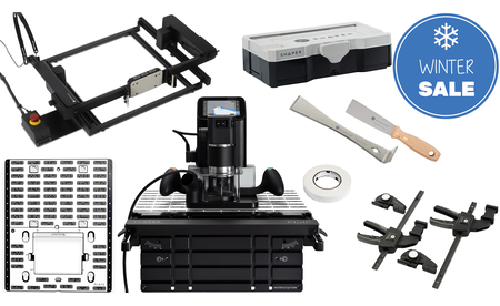 Shaper Origin + Plate + Workstation + Bench Pilot SET-SO2-BUNDLE-8