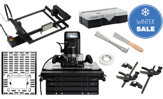 Shaper Origin + Plate + Workstation + Bench Pilot SET-SO2-BUNDLE-8