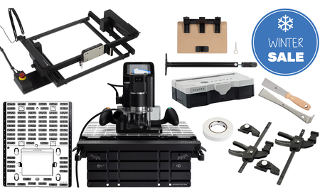 Shaper Origin + Plate + Workstation + Bench Pilot + Shelf Upgrade Kit SET-SO2-BUNDLE-9