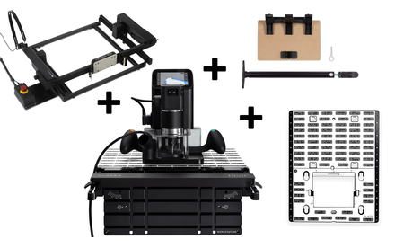 Shaper Origin + Plate + Workstation + Bench Pilot + Shelf Upgrade Kit SET-SO2-BUNDLE-9