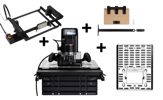 Shaper Origin + Plate + Workstation + Bench Pilot + Shelf Upgrade Kit SET-SO2-BUNDLE-9