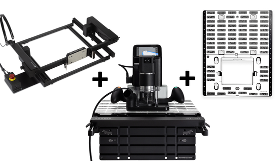 Shaper Origin + Plate + Workstation + Bench Pilot SET-SO2-BUNDLE-8