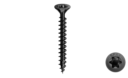 SPAX Universalschraube, schwarz BLAX, 3 x 25 SPX-1191040300253