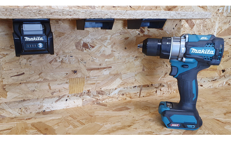 Blaue StealthMounts Akkuhalterungen für Makita 40V XGT, 6 St. STM-BM-MK40-BLU-6 1