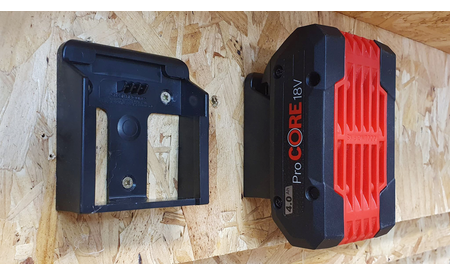 Blaue StealthMounts Akkuhalterungen für Bosch 18V, 6 St. STM-BM-BO18-BLU-6 1