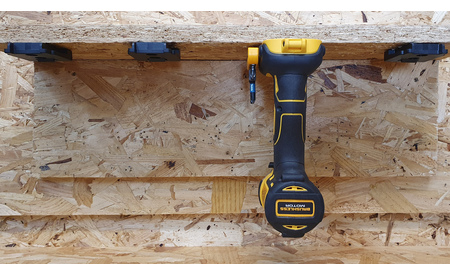 Schwarze StealthMounts Werkzeughalterungen für DeWalt XR, 4 St. STM-TM-DW18-BLK-4 2