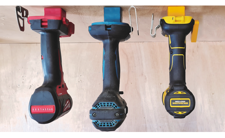 Blaue Distanzstücke für StealthMounts Werkzeughalter (12mm) für Makita LXT, 6 St. STM-TMSPACE-BLU-6 1