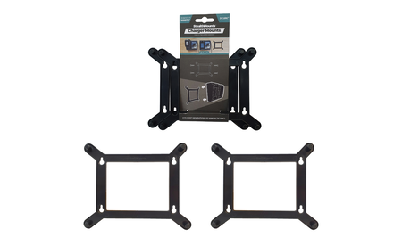 Schwarze StealthMounts Halterung für Makita Ladegerät, 2 St. STM-CMC-MK-S