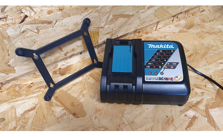 Schwarze StealthMounts Halterung für Makita Ladegerät, 2 St. STM-CMC-MK-S 1