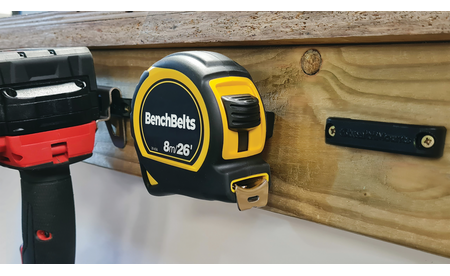 Schwarze StealthMounts Werkbank-Organizer, 6 St. STM-BB-BLK-6 1