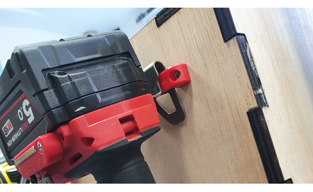 Schwarze StealthMounts Werkbank-Organizer, 6 St. STM-BB-BLK-6 3