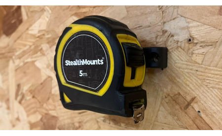 Schwarze StealthMounts Werkbank-Organizer XL, 6 St. STM-BB-XL-BLK-6 2