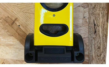 Schwarze StealthMounts Wasserwaagenhalterung Slim STM-OM-LM-SL-BLK-2 1