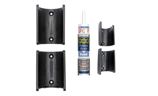 StealthMounts Kartuschenhalterungen, schwarz STM-OM-TBE-V2-BLK-2