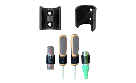 StealthMounts Klemmhalterungen, schwarz, 5 St. STM-OM-UNI-BLK-LF-5