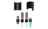 StealthMounts Klemmhalterungen, schwarz, 5 St. STM-OM-UNI-BLK-LF-5