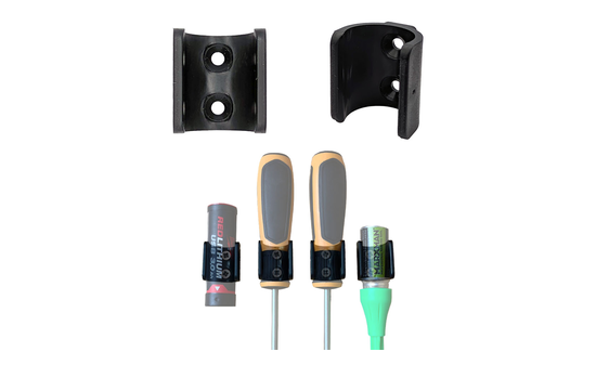 StealthMounts Klemmhalterungen, schwarz, 5 St. STM-OM-UNI-BLK-LF-5