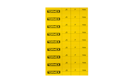 Tormek Profiletiketten TM-PL-01