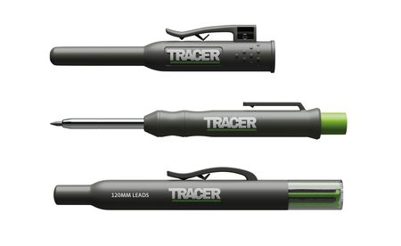 TRACER Tiefloch-Bleistift im Holster inkl. Ersatzminenset SET-AMK1