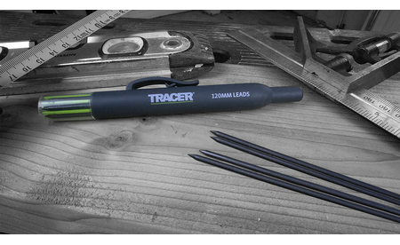 TRACER Tiefloch-Bleistift im Holster inkl. Ersatzminenset SET-AMK1 2